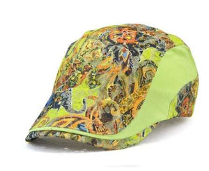 24b Newsboy Oriental Green Green Flat Cap Hat