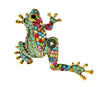 Frog Colorful Rhinestones Brooch