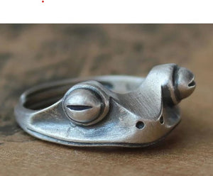 Frog Big Eyes Ring