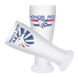 Project Hero Beer Pilsner Glass Frosted
