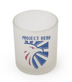 Project Hero Frosted Round Whisky Glasses