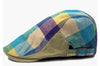 11 Newsboy Multi Soft Color Plaid Cap Golf Hats
