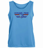 Honor Ride Ladies Columbia Blue Performance Tank Top