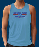 Honor Ride Men's Columbia Blue Performance Tank Top