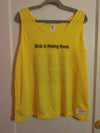 Secret Button Birds in Helping Hands Wildlife Rescue Yellow Men's Tank Top