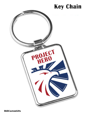 PROJECT HERO Eagle Crest  SS Key Chain