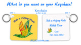 Birds in Helping Hands  Keychain