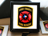 Honor Presentation Black Lacquer Tile Box