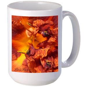 Lily Fire Orange Coffee Mug