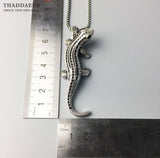 Gecko Lizard Beautiful Lg Necklace