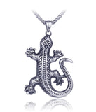 Lizard Gecko Lg Necklace Stainless Steel