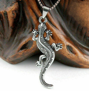 Gecko Necklace Stainless Steel