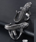 Lizard Ring Unique Stainless Steel