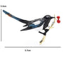 Magpie Enamel Brooch Bird
