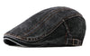 1 Newsboy Blue Jean Side Seams Cabbie Euro Hat Cap