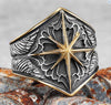 Star Viking Ring Stainless Steel