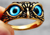 Owl Eyes Stainless Steel Rings