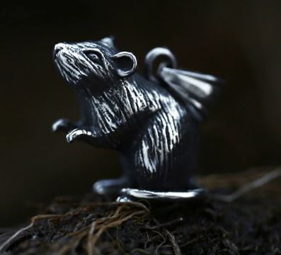 Mouse Rat Stainless Steel Necklace – BKB Custom Gifts