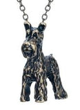 Schnauzer Dog Pendant Necklace