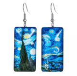 E Starry Night Earrings