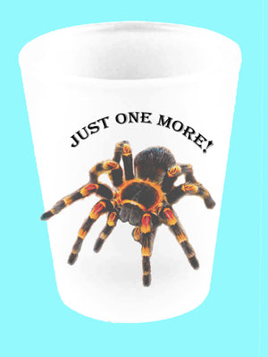 Tarantula Shot Glasses Just One More