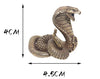 Cobra Snake Brass Figurine
