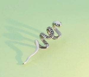 Snake Ear Cuff Sterling Silver