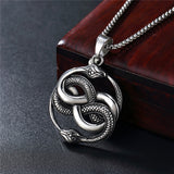 Snake Circle of Life Necklace