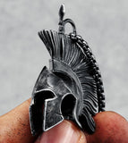 Roman Helmet Stainless Steel Necklace