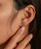 Spider Earrings Sterling Silver