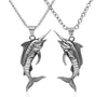 Blue Marlin Fish Necklace Stainless Steel