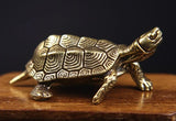 Turtle Brass Figurine