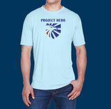 Project Hero Eagle Crest Men's Cool & Dry Performance T-Shirt
