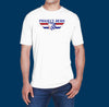 PROJECT HERO Wings men's White Performance T-Shirts "cotton feel"