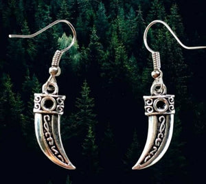 Wolf Tooth Earrings