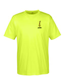 Bike Performance T-Shirt Yellow "Will You Stay or Pass Now"