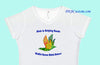 Birds in Helping Hands Ladies' Lightweight V-Neck White T-Shirt